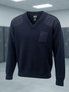 Blauer Tactical  V-Neck Pullover Navy Blue, S/M, Excellent Condition